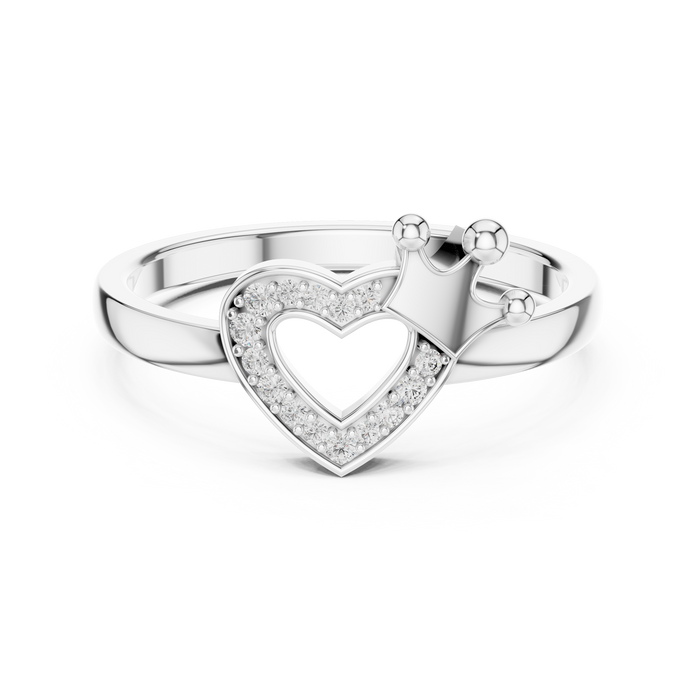 The Yveline — Round Pavé Ring