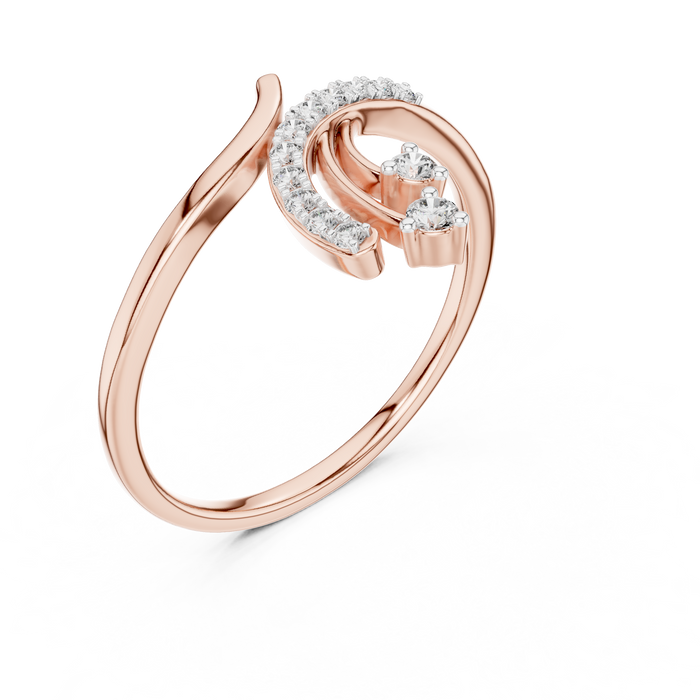 The Beaumonde — Round Collet Ring