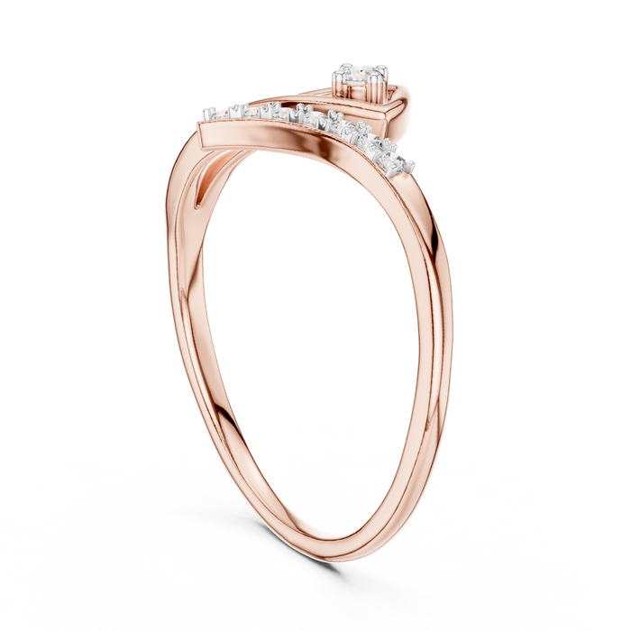 The Duchesne — Round Collet Ring