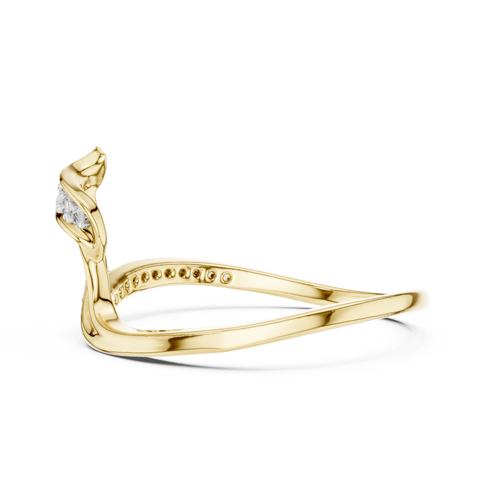 The Etoilane — Round Diamond Ring