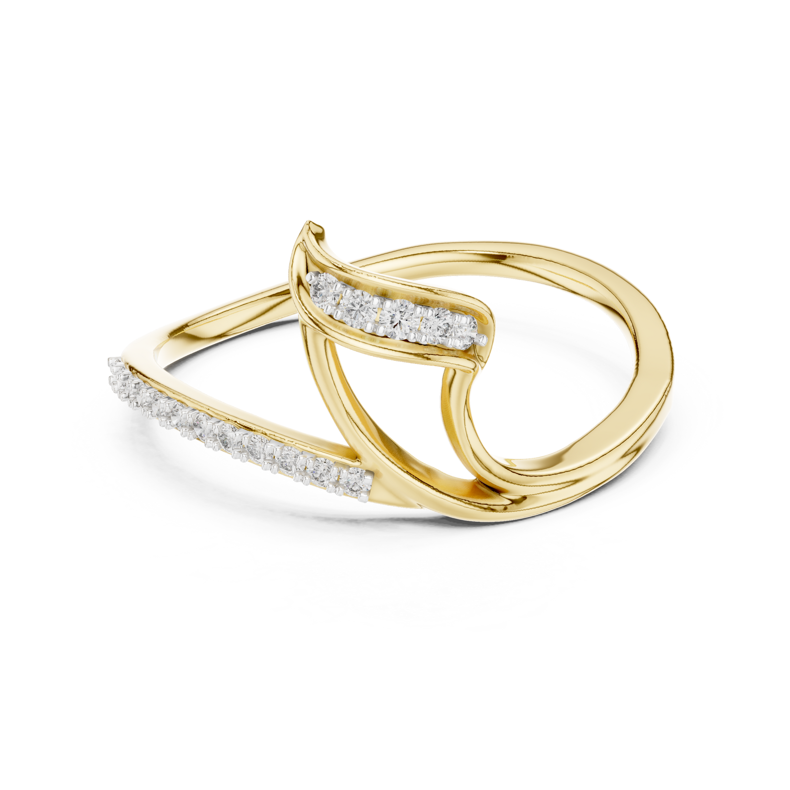 The Etoilane — Round Diamond Ring