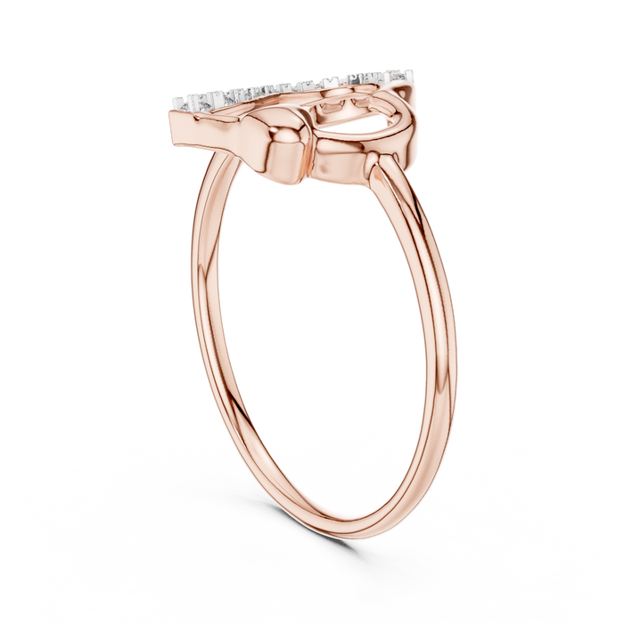 The Hivernale — Round Diamond Ring