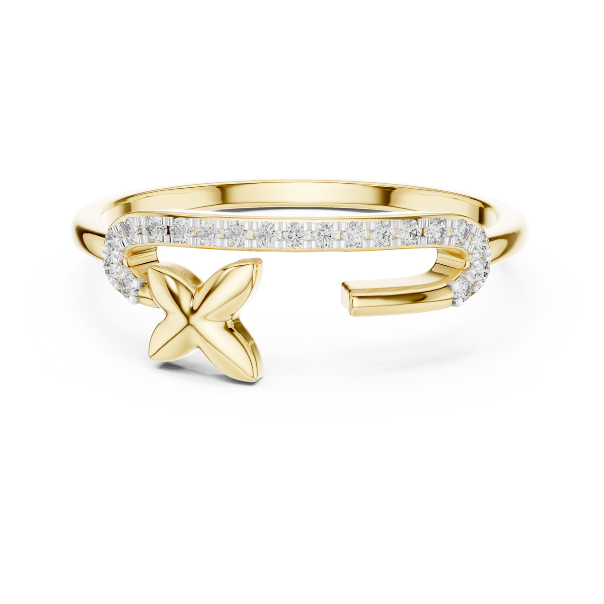 The Ivoirine — Round Diamond Ring