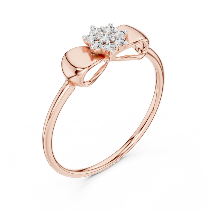 The Josselande — Round Collet Ring