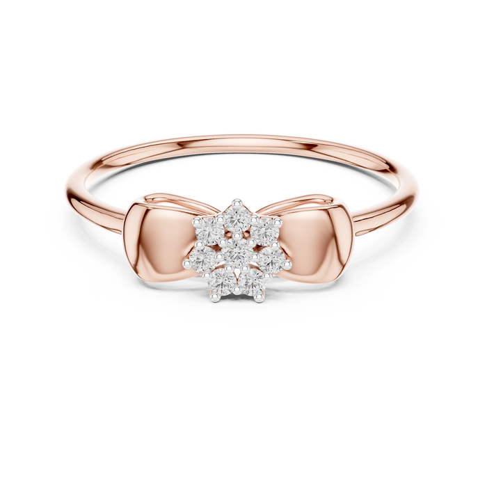 The Josselande — Round Collet Ring
