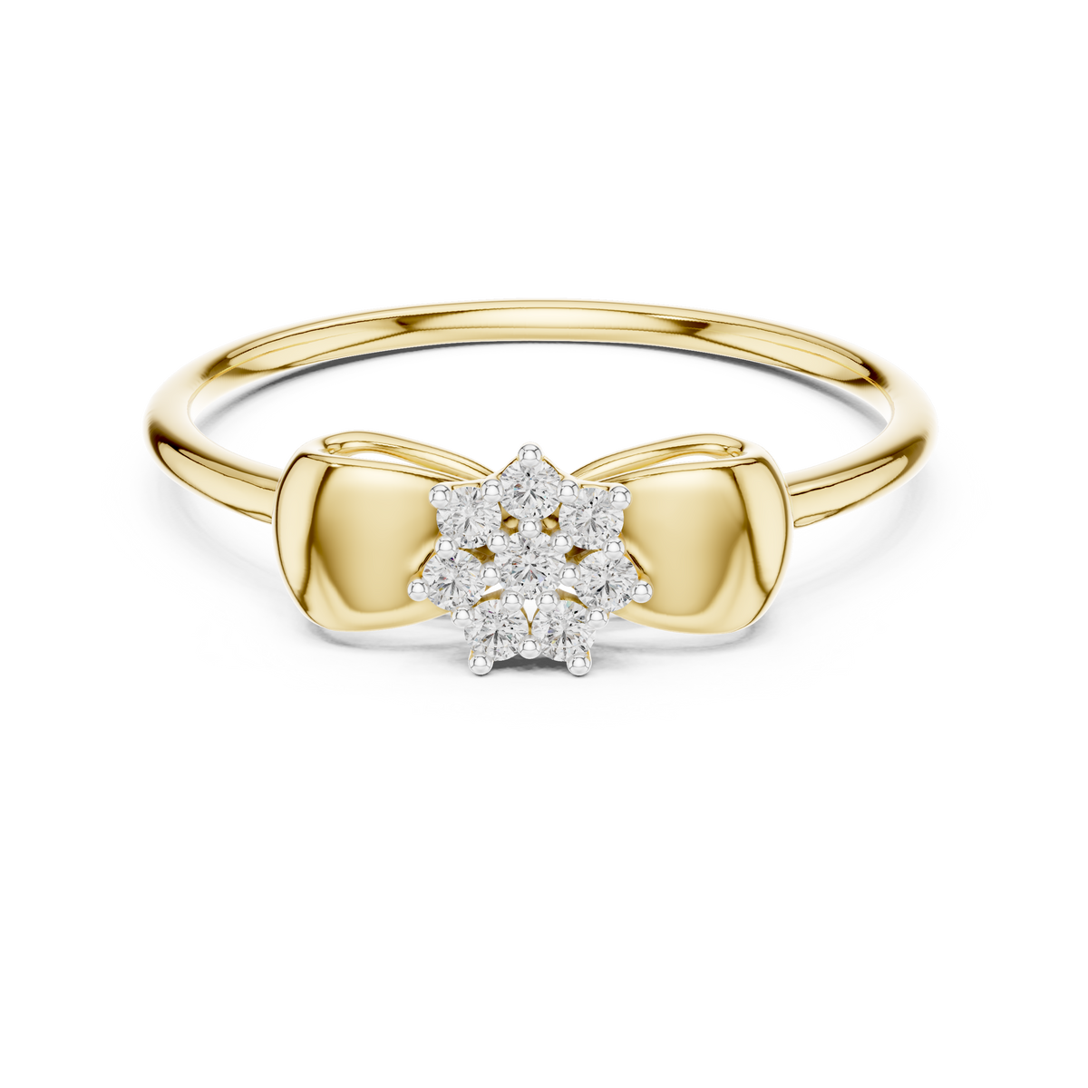 The Josselande — Round Collet Ring