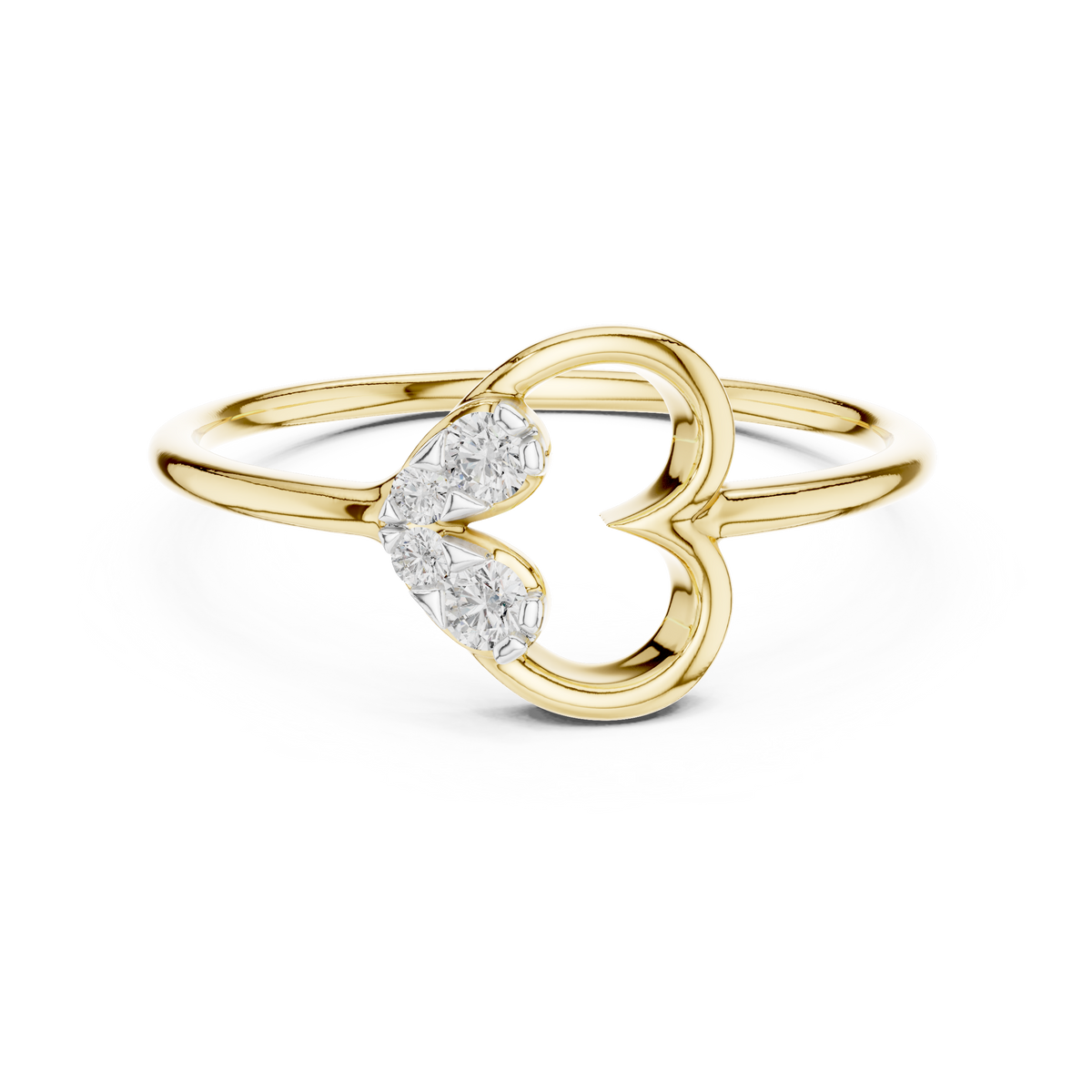 The Montclair — Round Diamond Ring