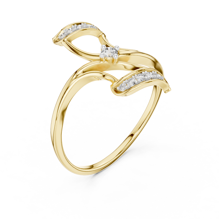The Nightsong — Round Collet Ring