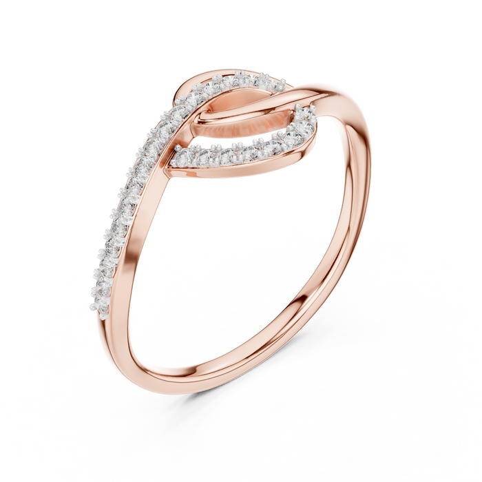The Peregrine — Round Diamond Ring