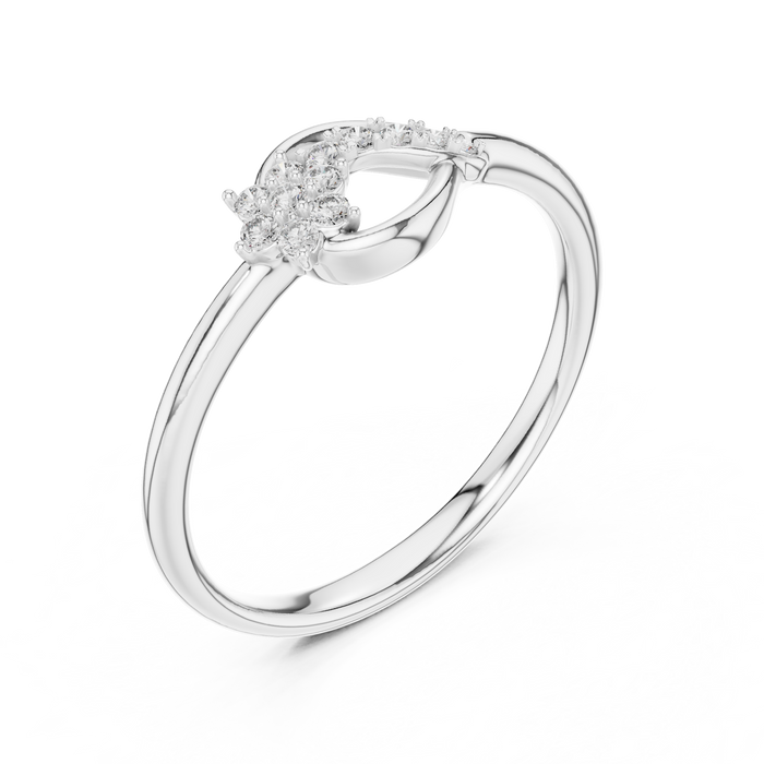 The Unamie — Round Collet Ring