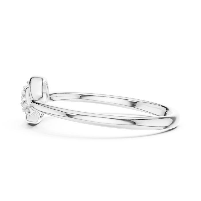 The Unamie — Round Collet Ring