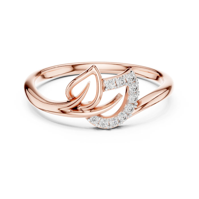 The Vermeille — Round Diamond Ring
