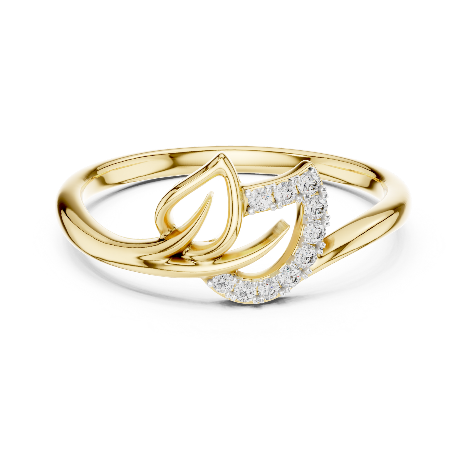 The Vermeille — Round Diamond Ring