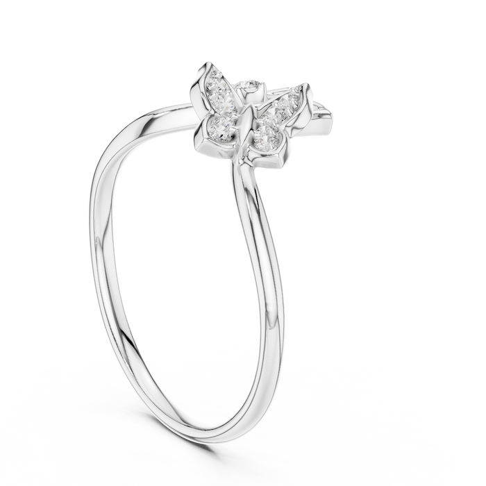 The Wynstelle — Round Prong Ring