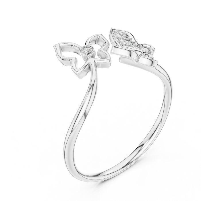 The Wynstelle — Round Prong Ring