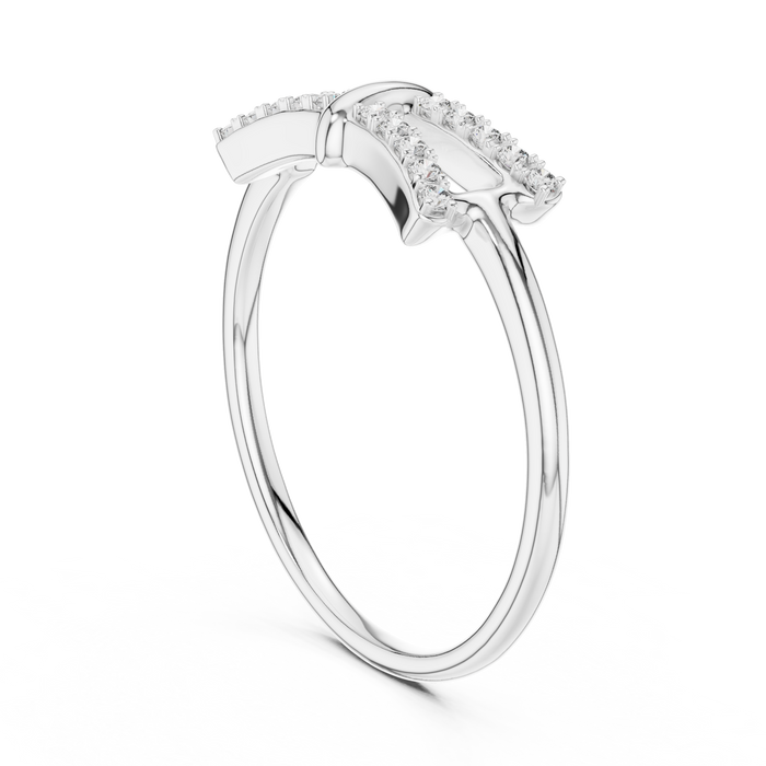 The Yolandine — Round Diamond Ring