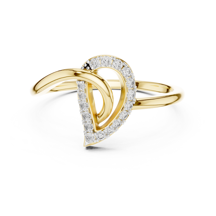 The Blancfleur — Round Diamond Ring