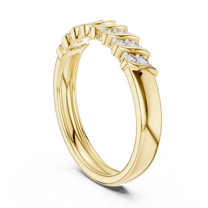 The Hautecour — Round Collet Ring