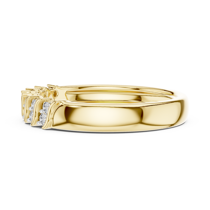 The Hautecour — Round Collet Ring