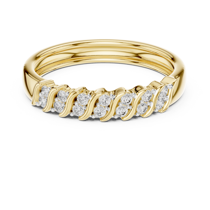 The Hautecour — Round Collet Ring