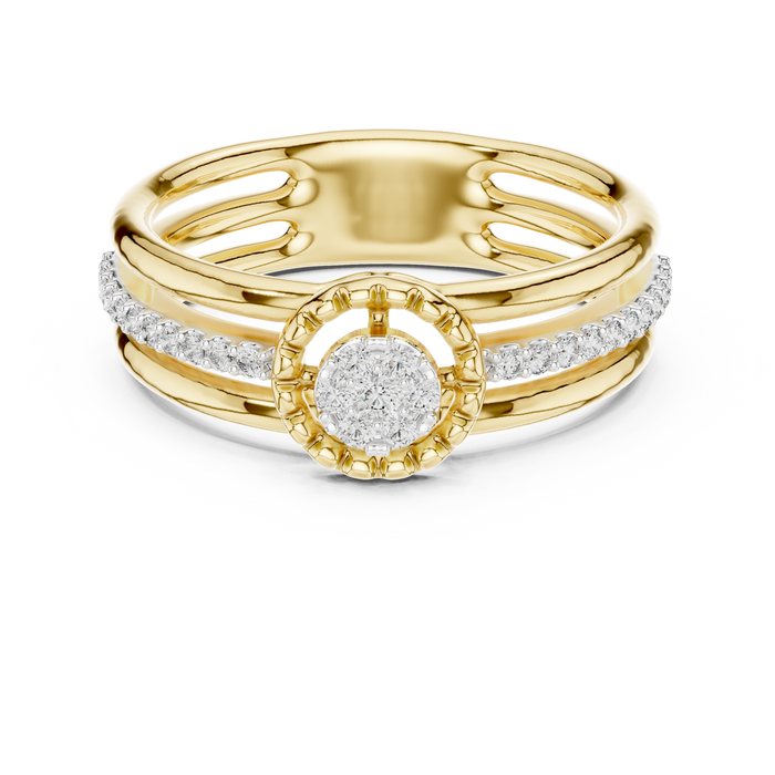 The Illustrine — Round Prong Ring