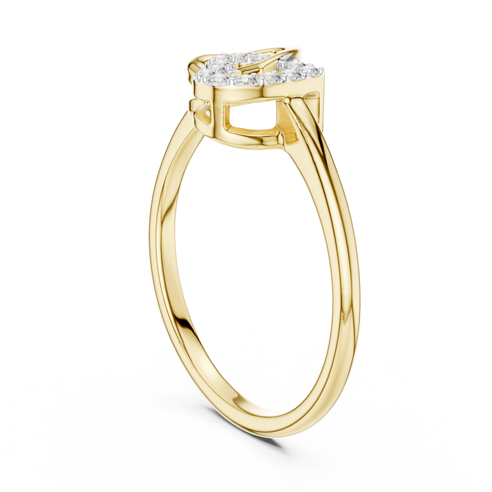 The Naveline — Round Prong Ring