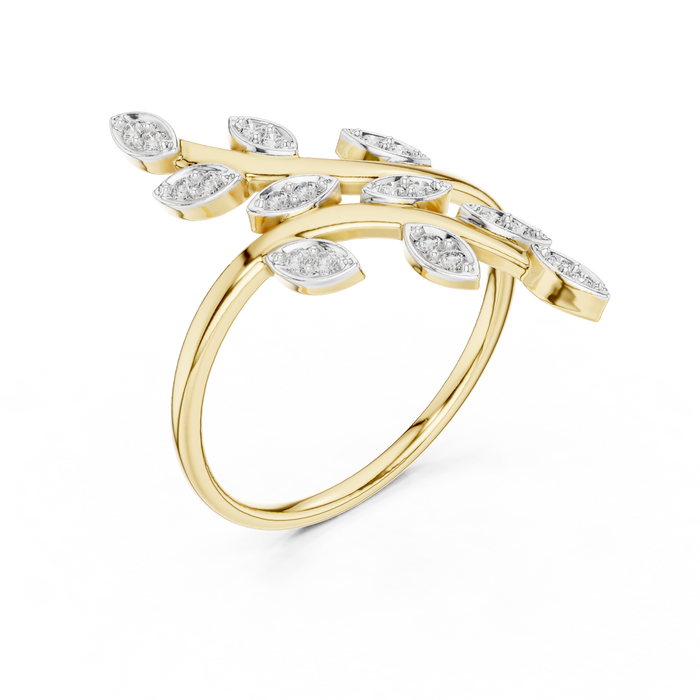 The Palomine — Round Pavé Ring