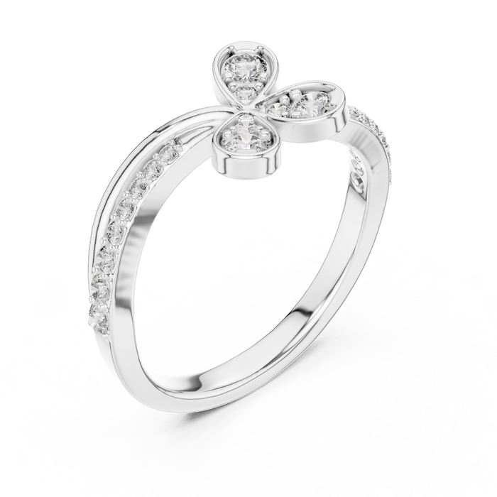 The Quintane — Round Prong Ring