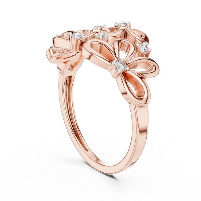 The Trevanne — Round Collet Ring