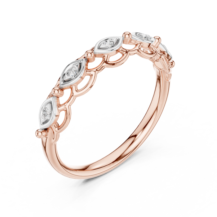 The Vallantine — Round Diamond Ring