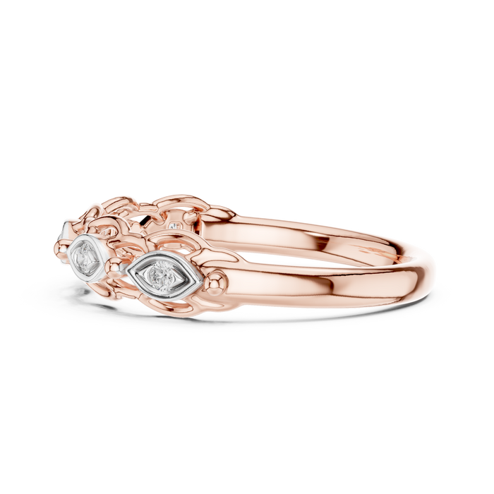 The Vallantine — Round Diamond Ring