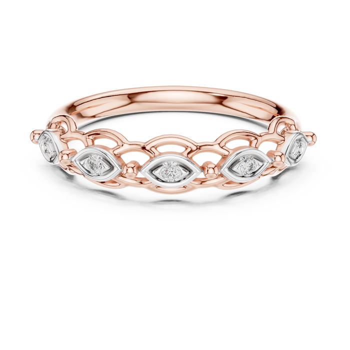 The Vallantine — Round Diamond Ring