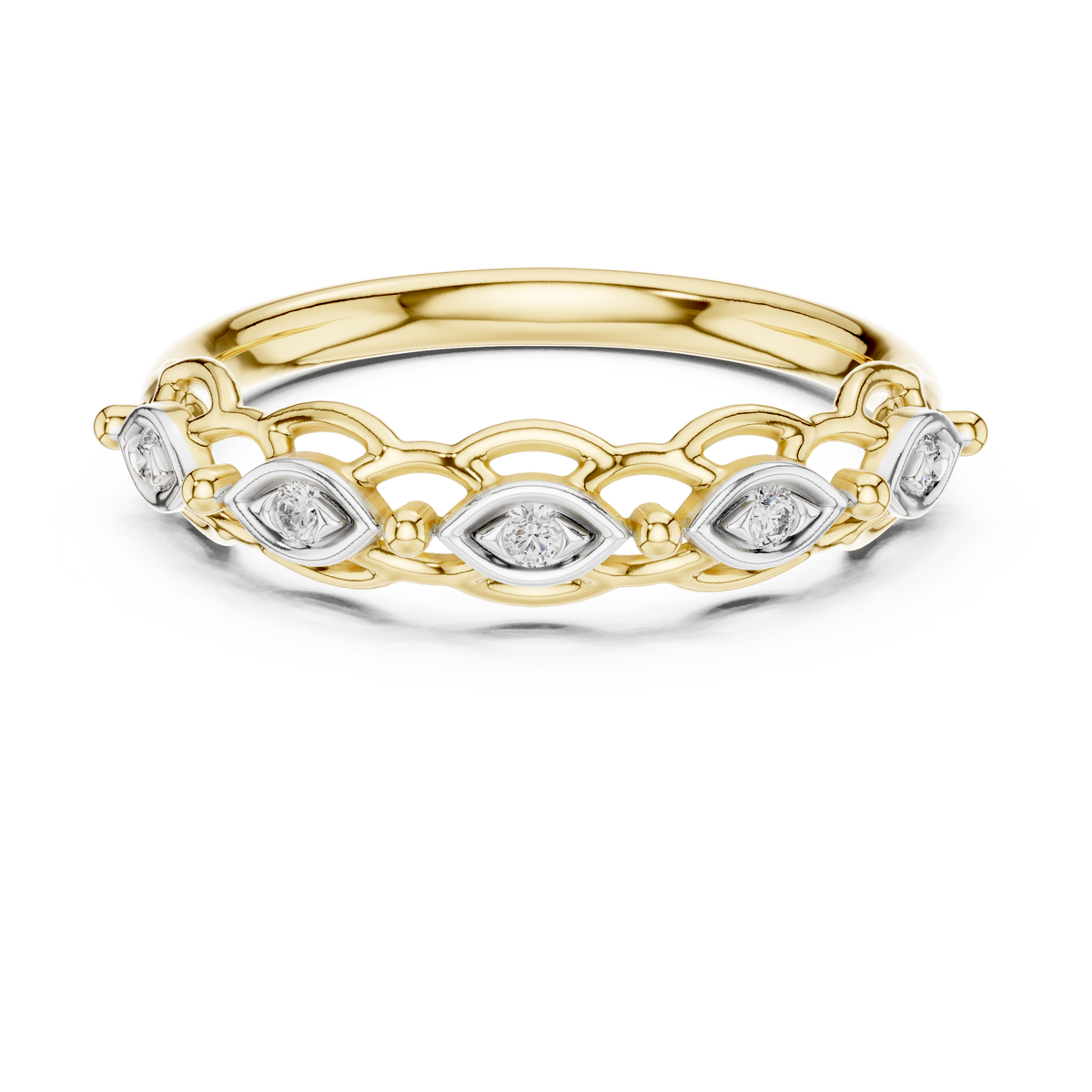 The Vallantine — Round Diamond Ring