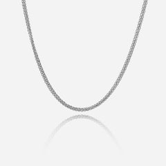 Herringbone Silver Chain