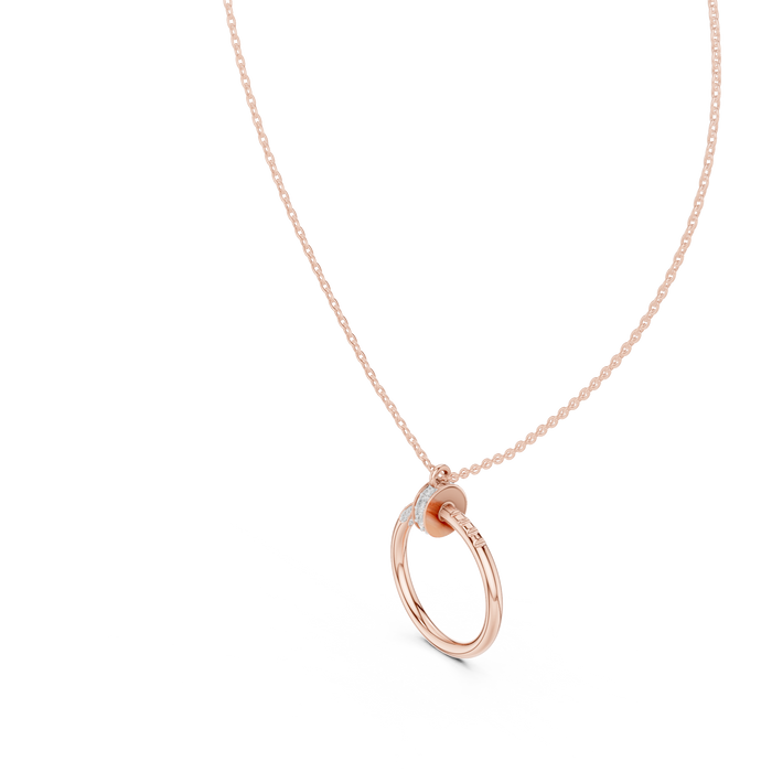 The Gloridine — Round Pendant
