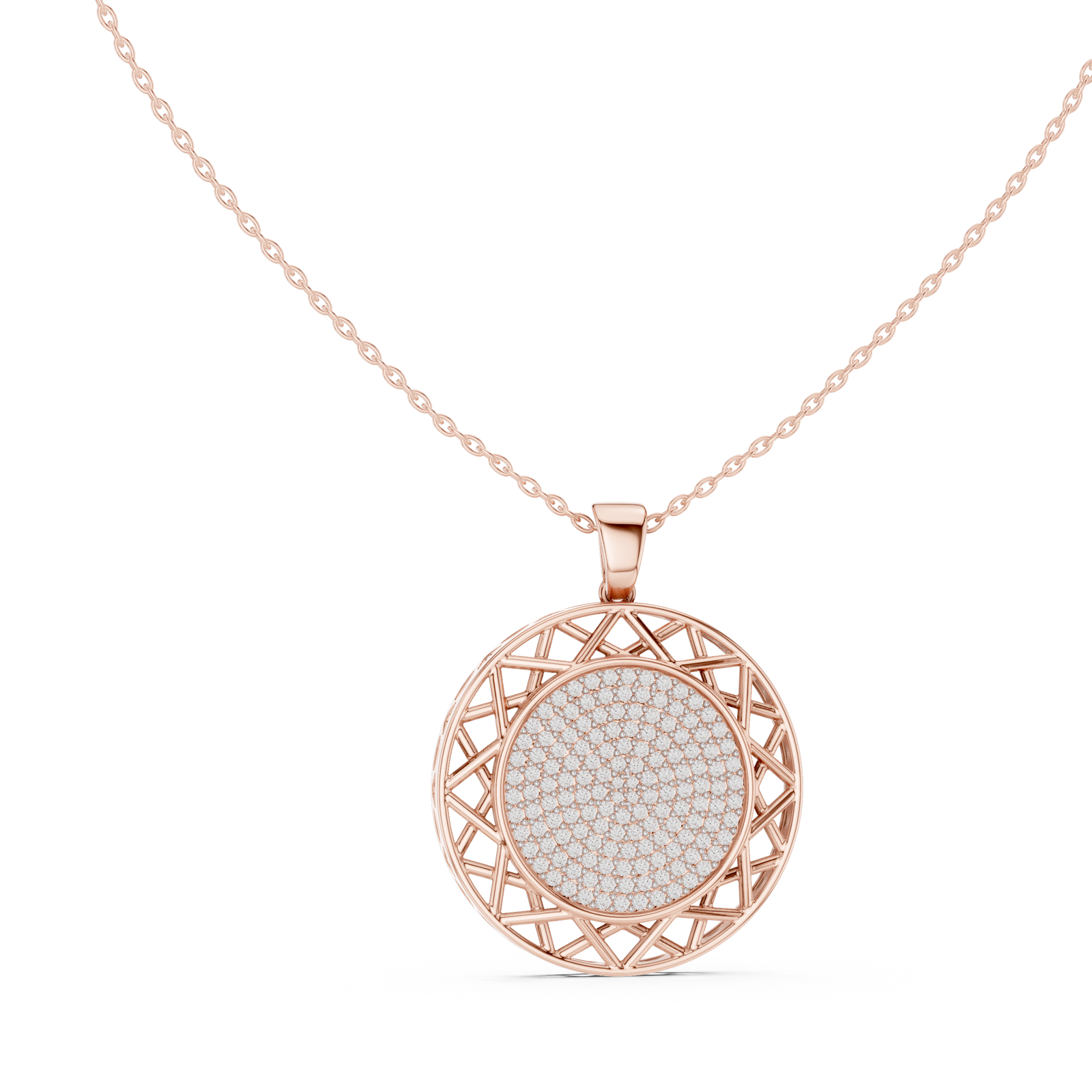The Illusdolyne — Round Pendant