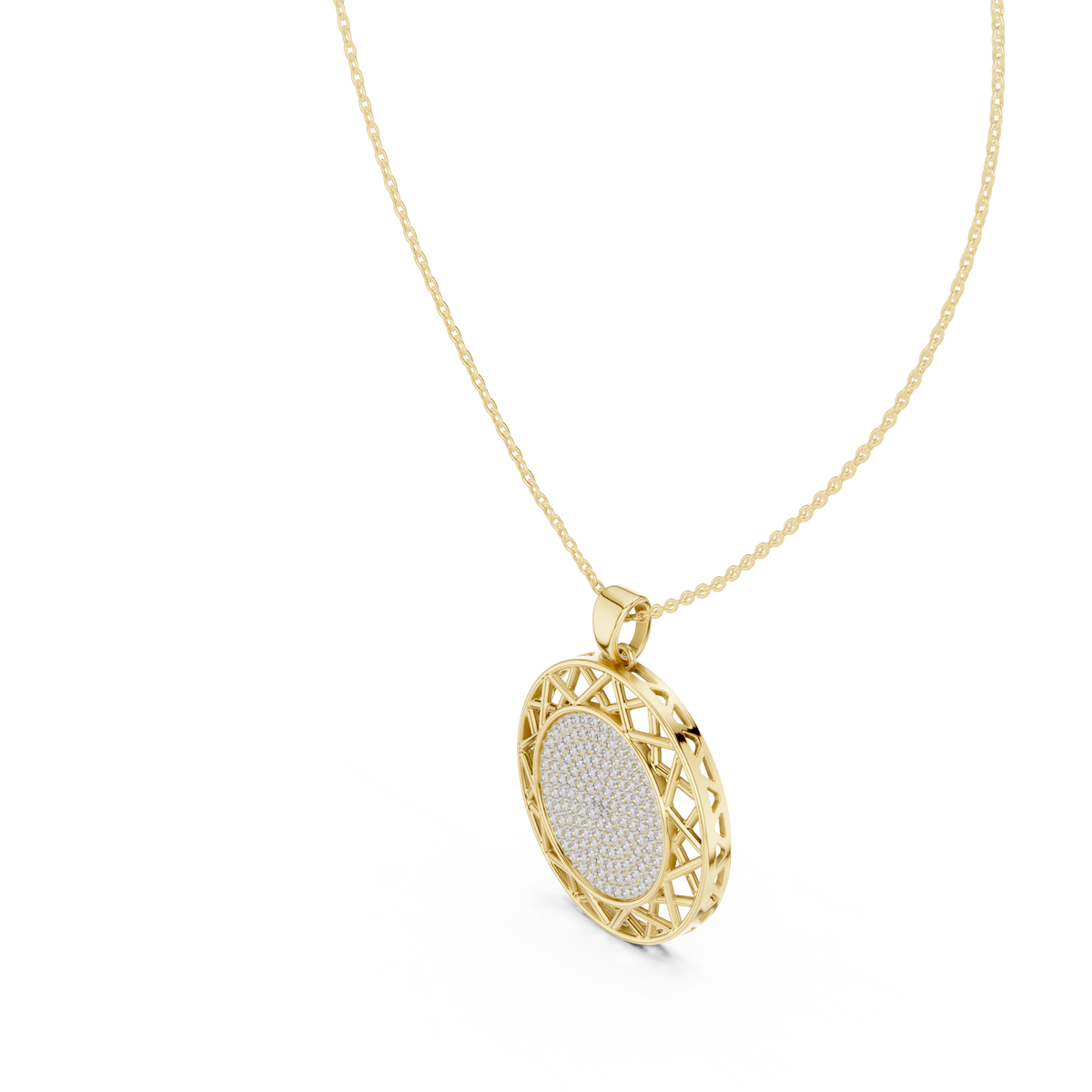 The Illusdolyne — Round Pendant