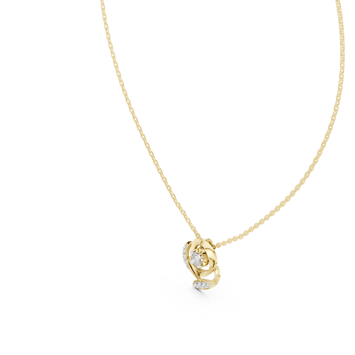 The Quintille — Round Pendant