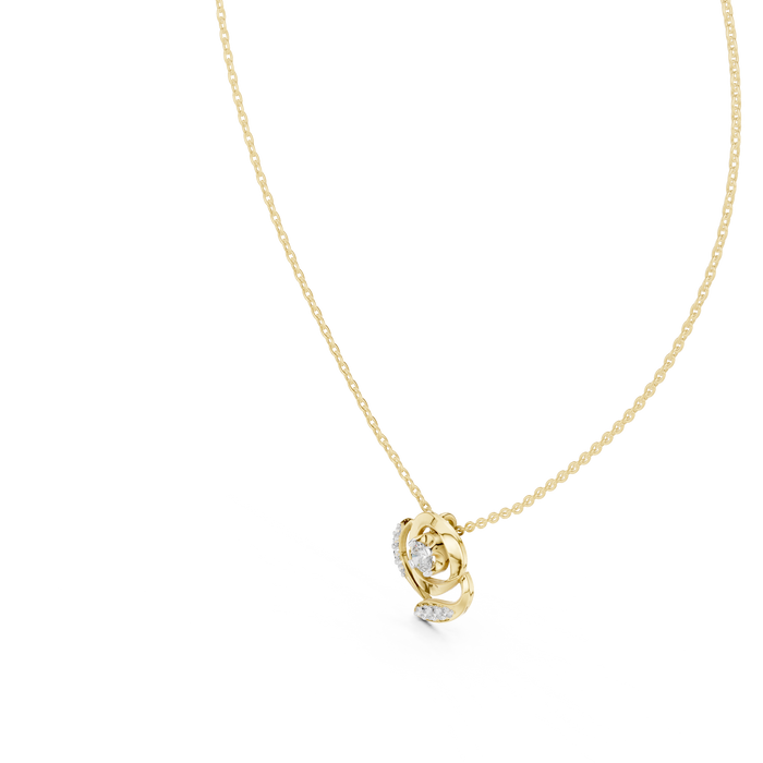 The Quintille — Round Pendant
