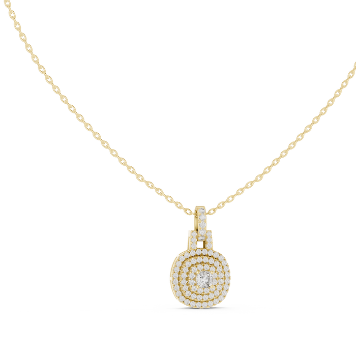 The Zelphlante — Cushion Square Pendant