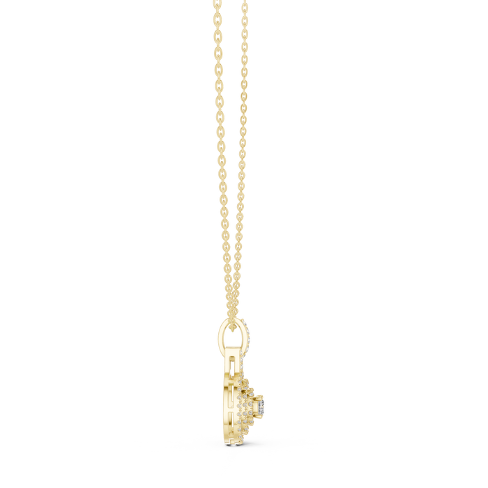The Zelphlante — Cushion Square Pendant