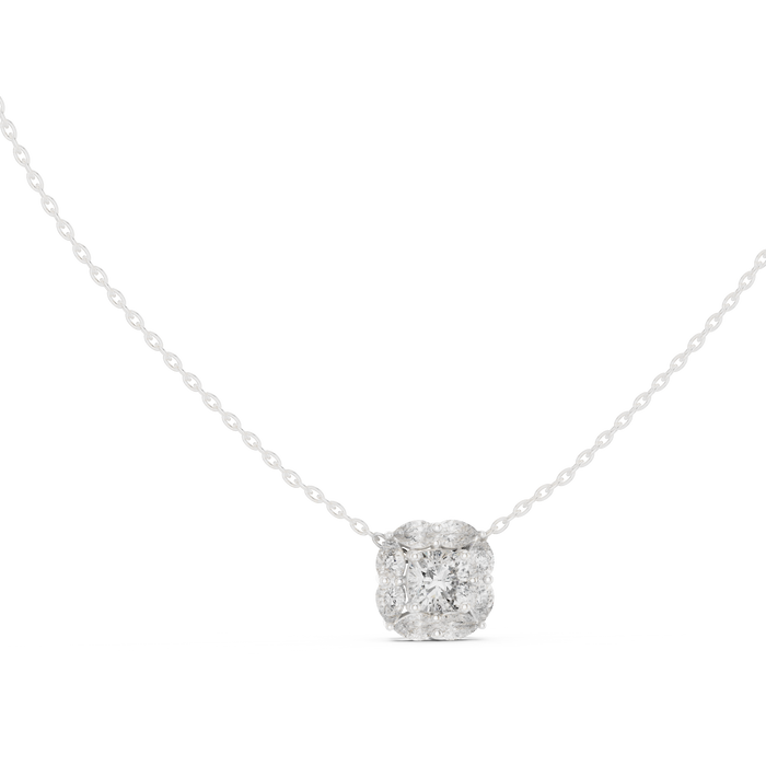 The Devetine — Cushion Sq Pendant