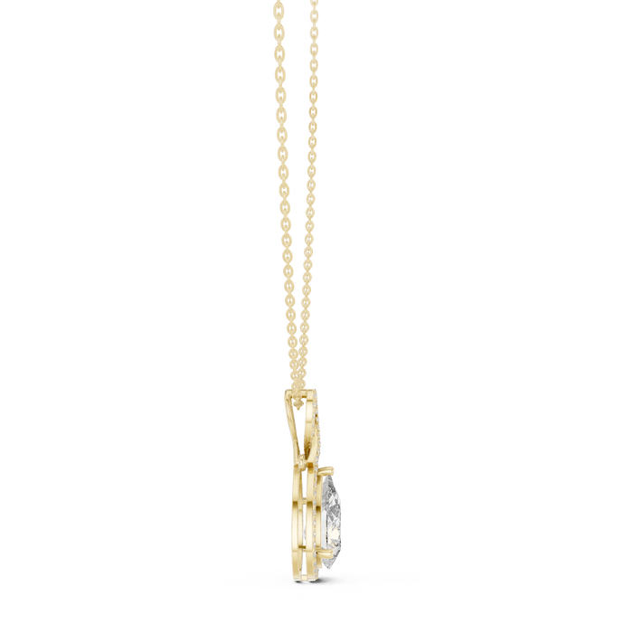 The Isamrine — Pear Pendant