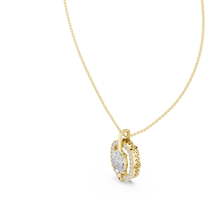The Lisarene — Oval Pendant