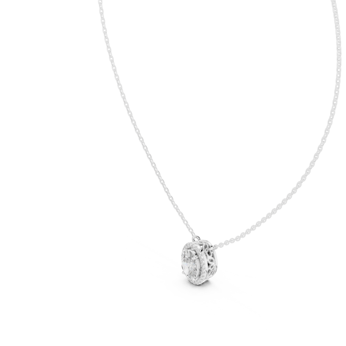 The Vesperlinde — Oval Pendant