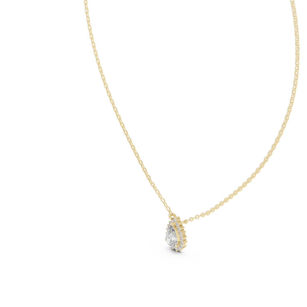 The Winteranne — Pear Pendant