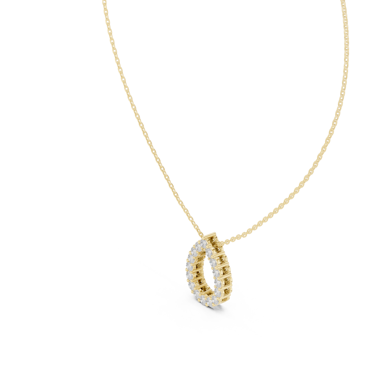 The Lunelle — Round Pendant