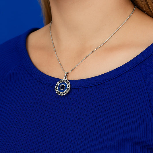 Ornate Circle Pendant