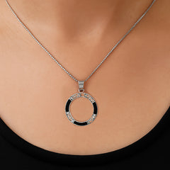 Filigree Circle Pendant