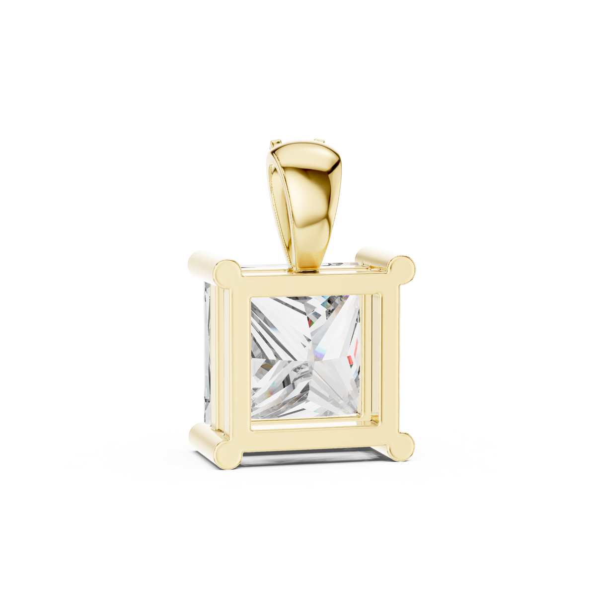 Orlane Princess Solitaire Lab-Grown Diamond Pendant